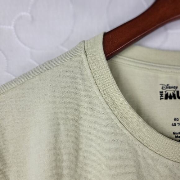 Disney The Muppets T-Shirt Large Green Kermit The Frog Country Roots Graphic Tee - Picture 6 of 12